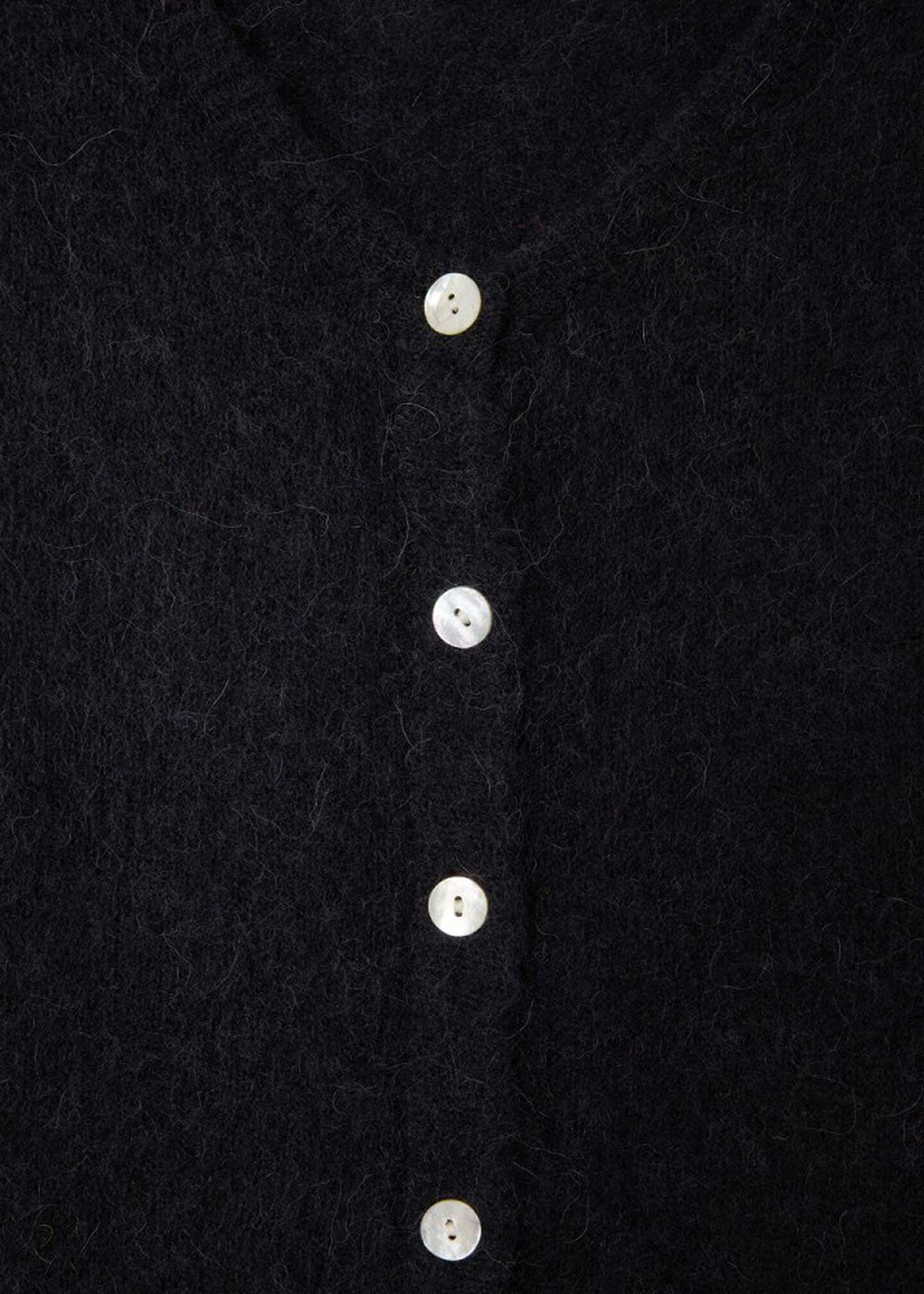 Vitow Cardigan - Black - Domino Style