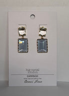 Cosette Allure Stone Cut Luxe Earrings - Domino Style
