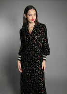 Aleanna Devore Maxi Dress - Domino Style