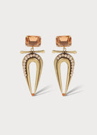 Arcade Earrings - Topaz - Domino Style