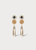 Chroma Goutte Earrings - Gold - Domino Style
