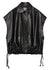 Rhodes Leather Gilet - Domino Style