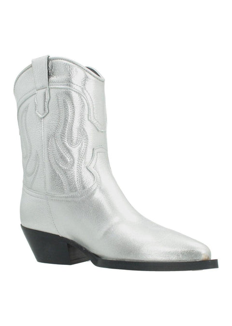 Cowboy Boot - Silver - Domino Style