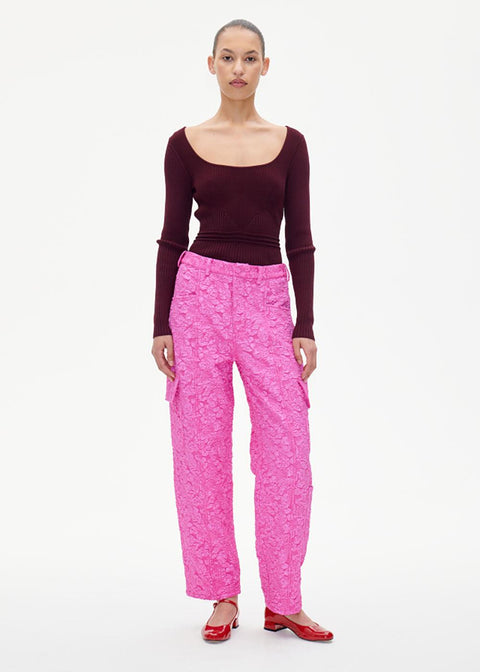 Nachi Trousers - Rose Violet - Domino Style