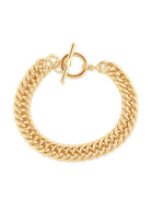 Molly Curb Chain Bracelet - Gold - Domino Style