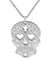 Sugar Skull Large pendant necklace - Domino Style