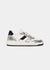 Court 2.0 Nylon White-Silver Sneakers - Domino Style