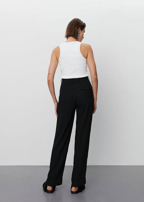 Jacques Classic Gabardine Trousers - Domino Style
