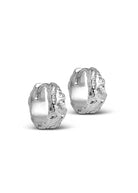Nela Hoops - Silver - Domino Style