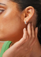 Nela Hoops - Silver - Domino Style