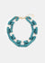 Edolores Blue Chunky Chain Necklace - Domino Style