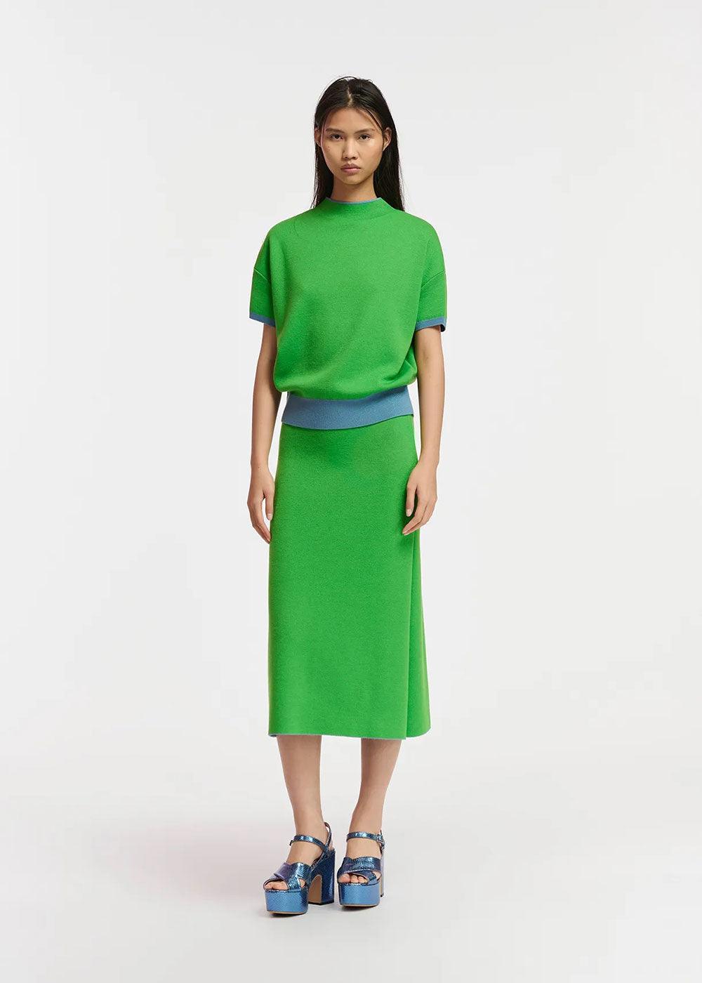 Folder Skirt - Domino Style