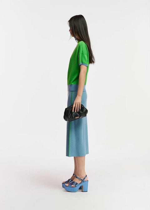 Folder Skirt - Domino Style