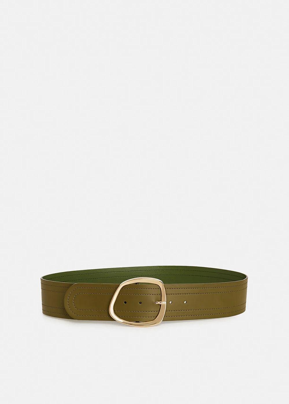 Frescal Belt - Khaki - Domino Style