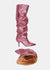 Jules Boot - Pink - Domino Style
