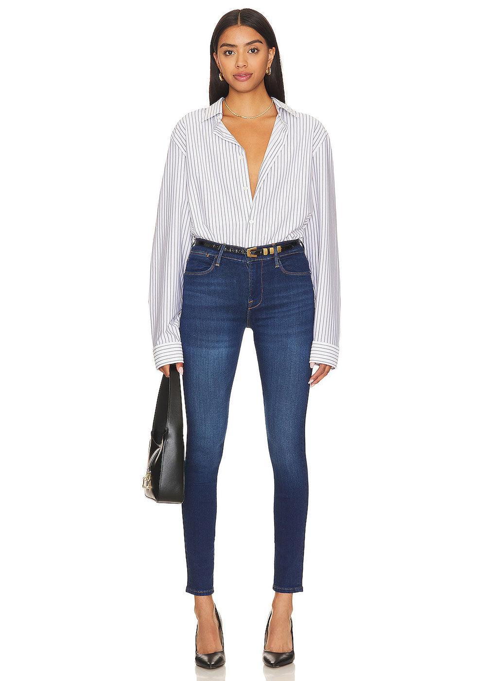 Le High Skinny Jeans - Kettering - Domino Style