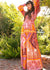 Anna Maxi Dress - Orange - Domino Style