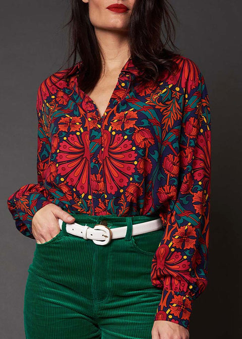 Frida Shirt - Domino Style