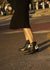 Atlanta Short Cowboy Boot - Glitter Black - Domino Style