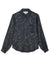 Charcoal Snake Jacquard Gabbie Shirt - Domino Style