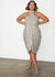Sequin Maxi Wrap Jaspre Skirt - Domino Style