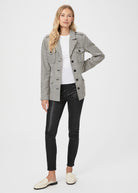 Hoxton Ankle Jeans - Black Fog - Domino Style