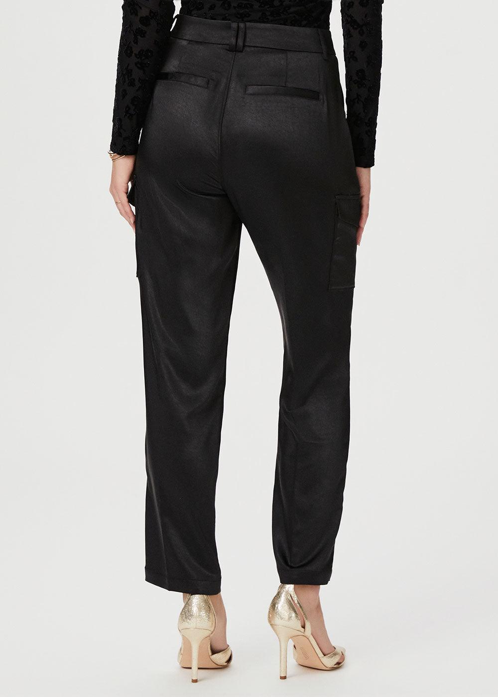 Malika Cargo Pant - Black - Domino Style
