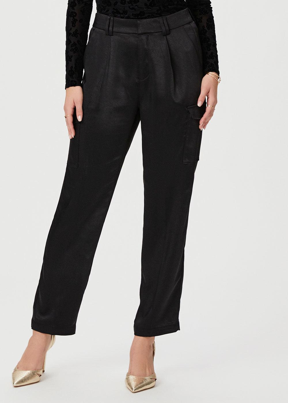 Malika Cargo Pant - Black - Domino Style