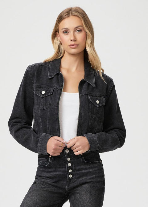 Relaxed Vivienne Jacket - Dark Onyx - Domino Style