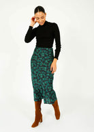 Rea Floral Skirt - Domino Style