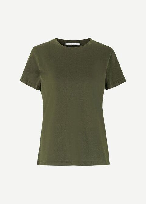 Solly Tee Solid - Khaki - Domino Style