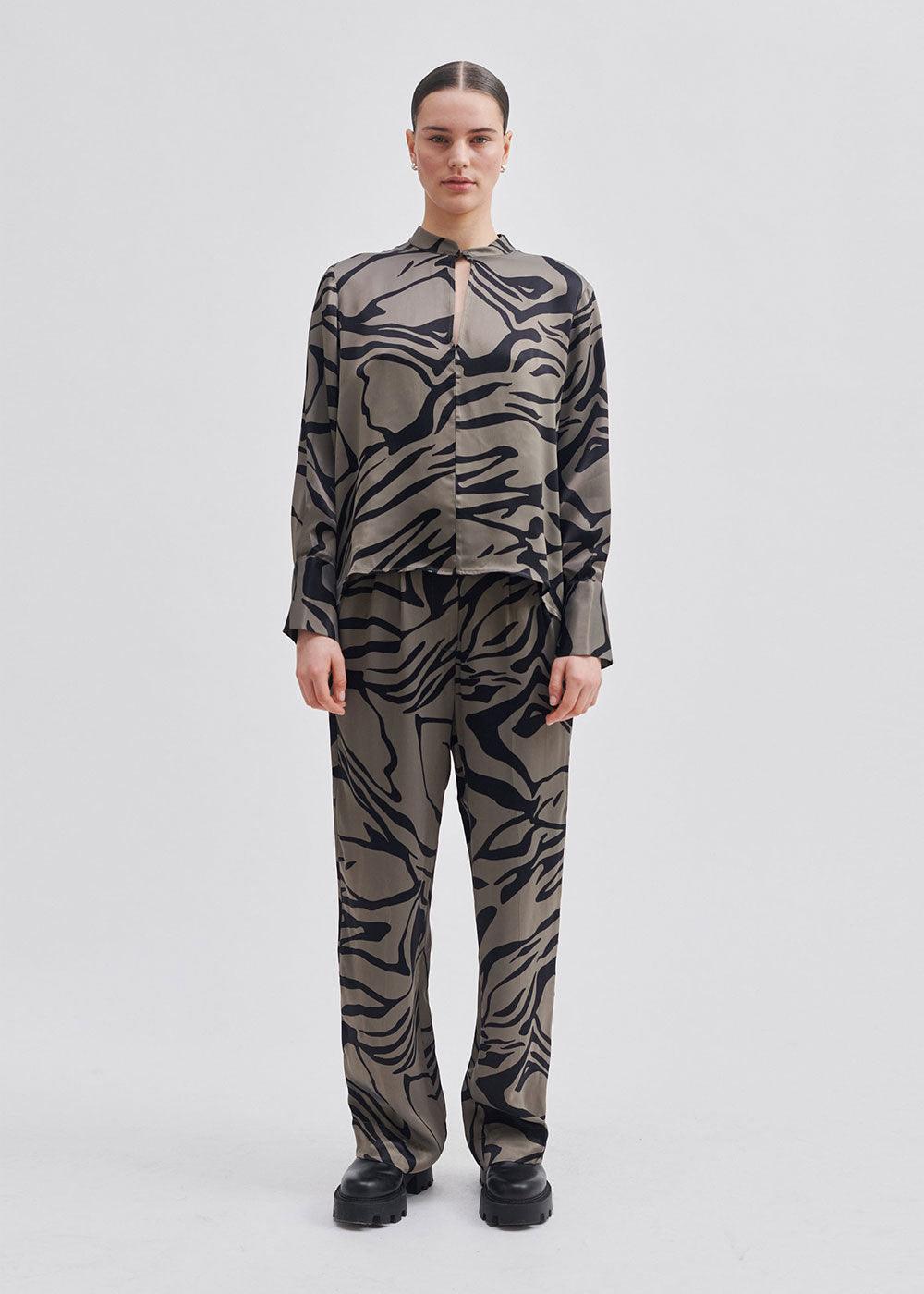 Zebra Trousers - Domino Style