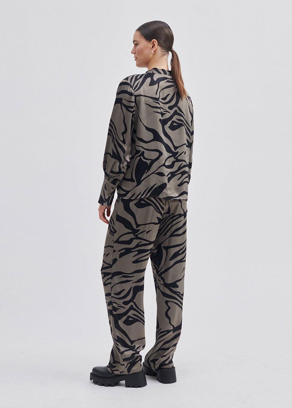 Zebra Trousers - Domino Style