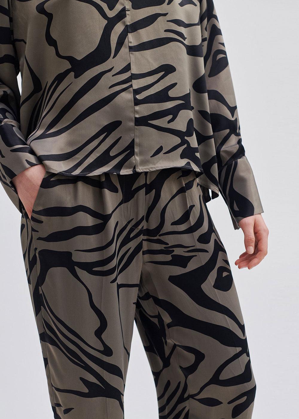 Zebra Trousers - Domino Style