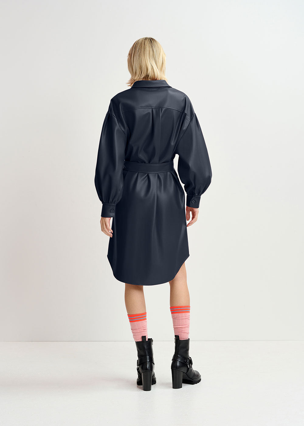 Garamelle Shirt Dress - Domino Style