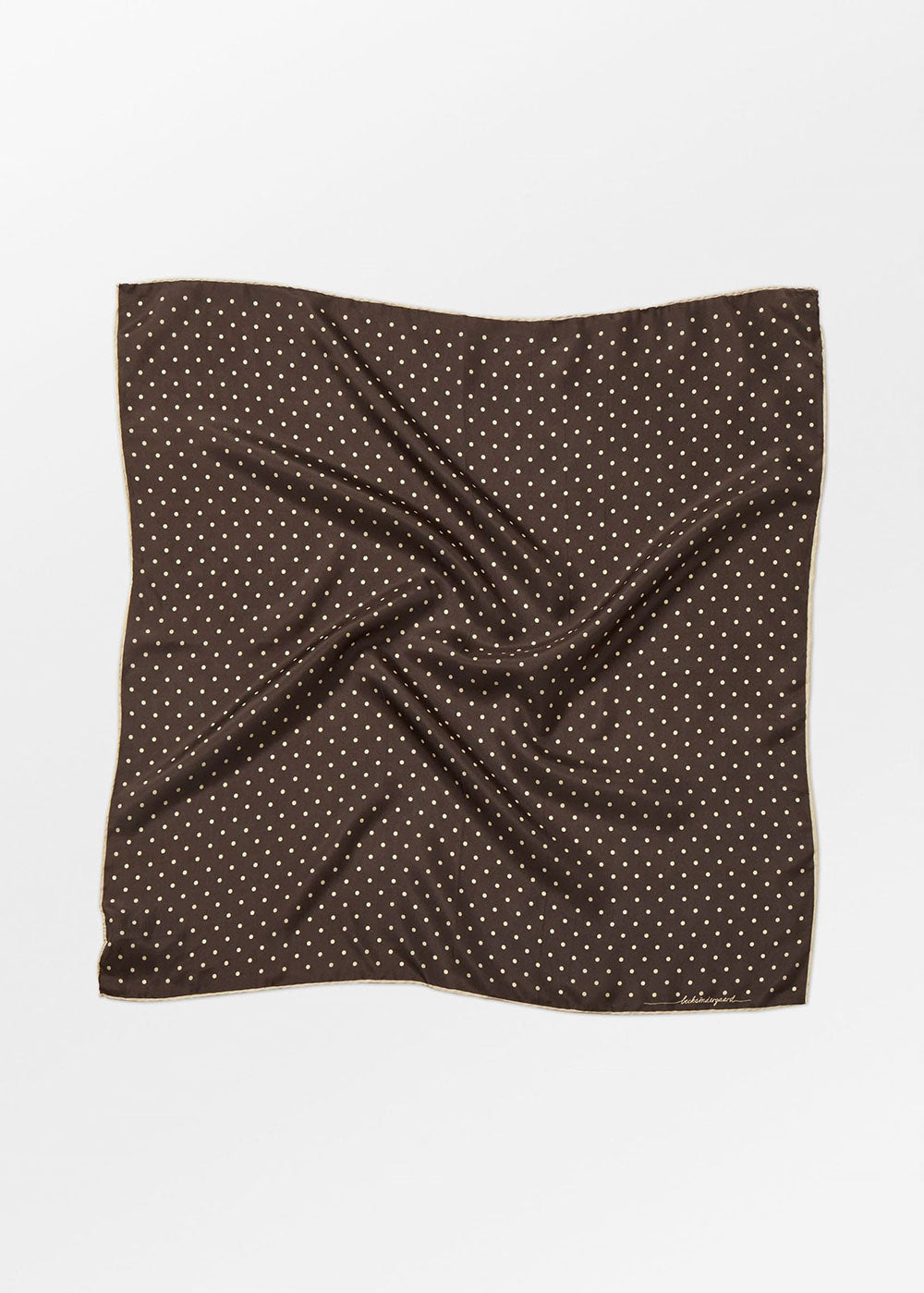 Ditsa Sia Scarf - Hot Fudge Brown - Domino Style