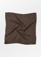 Ditsa Sia Scarf - Hot Fudge Brown - Domino Style