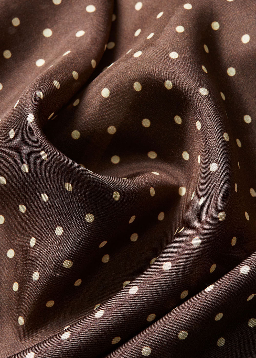 Ditsa Sia Scarf - Hot Fudge Brown - Domino Style