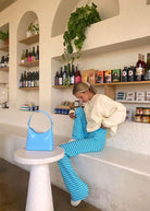 Molly Bag - Powder Blue - Domino Style