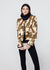 Maude Leopards Print Quilted Jacket - Domino Style