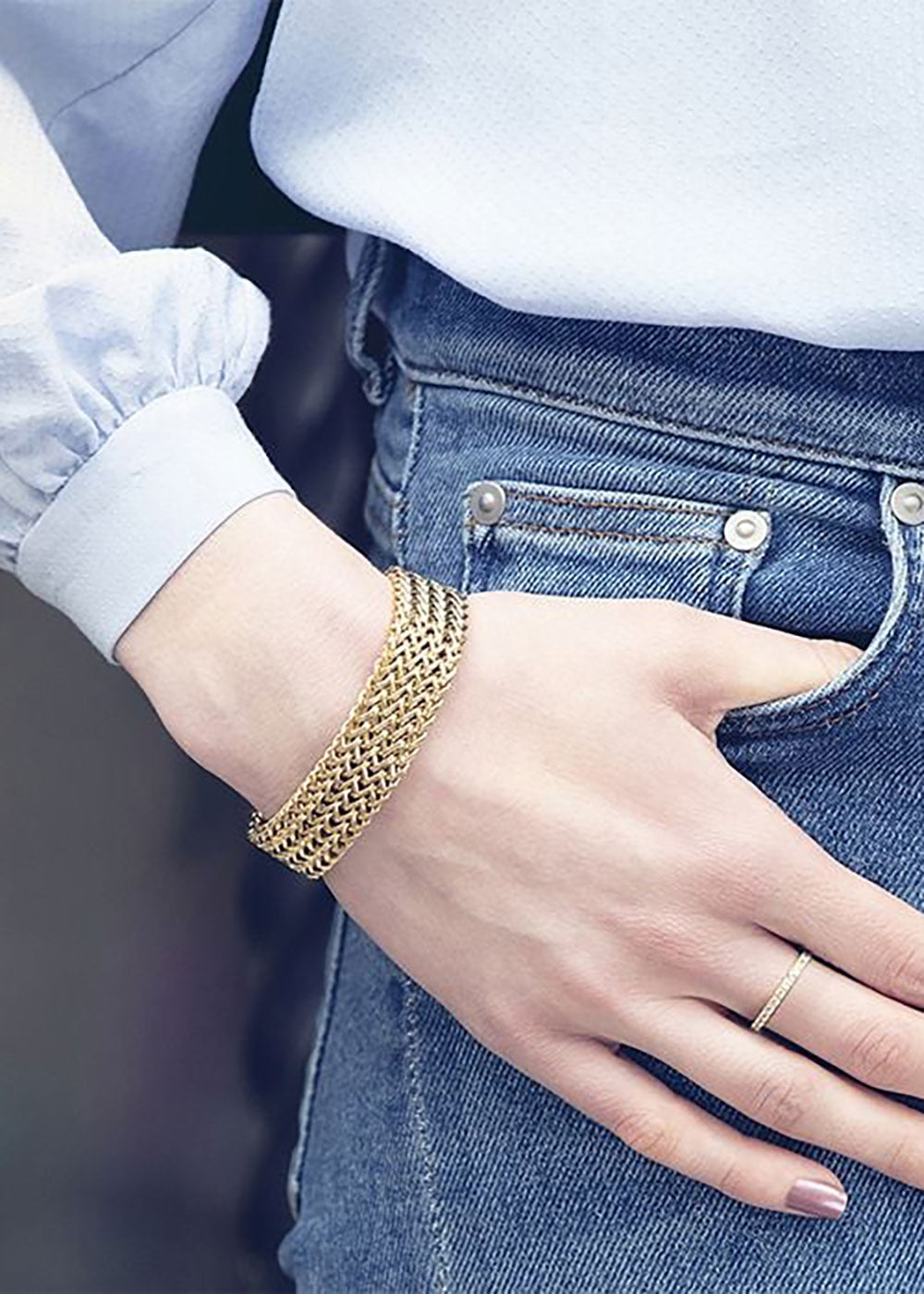 Lee Bracelet Gold – Domino Style