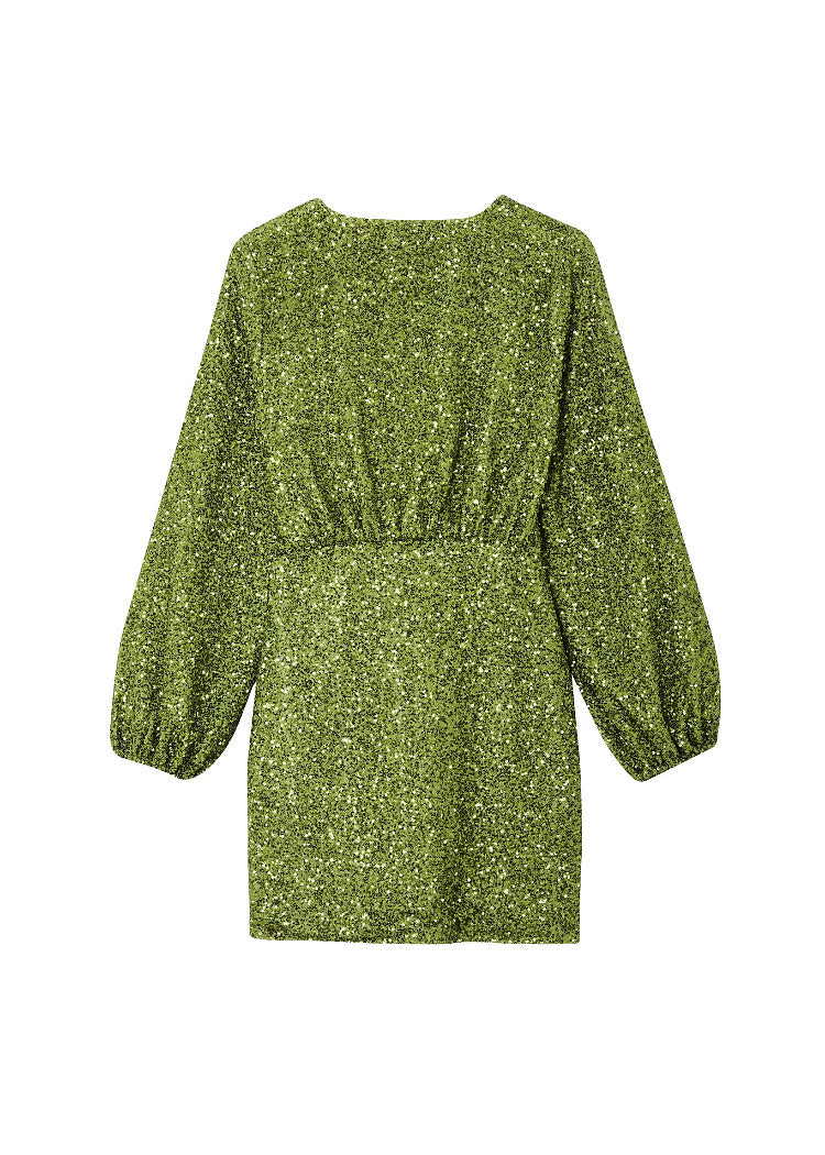 Women's Olive Sequin Mini Vienna Petite in - Size 14 - NFD Outlet Women's Olive Sequin Mini Vienna Petite in - Size 14 - NFD Outlet