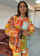 Reversible Soller Quilted Jacket - Domino Style