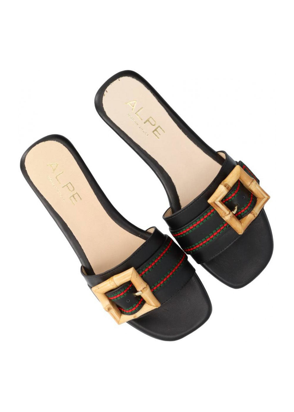 Cies Sandals - Black - Domino Style