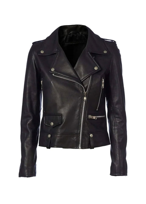 Tina Rocker Leather Jacket