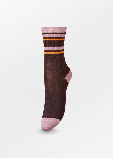 Sportia Glory Sock - Fondue Fudge - Domino Style