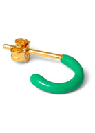 Colour Hoop Earring - Domino Style