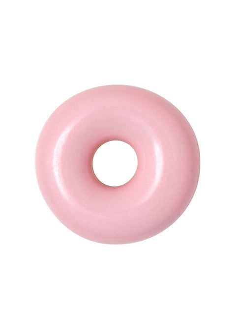 Donut Enamel Stud - Light Pink 1PCS - Domino Style
