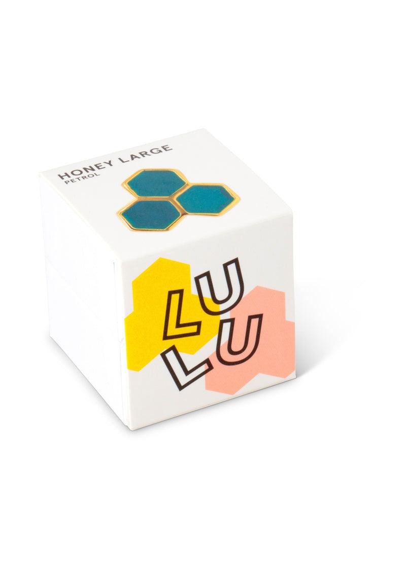 Honey Large Stud 1PCS - Domino Style
