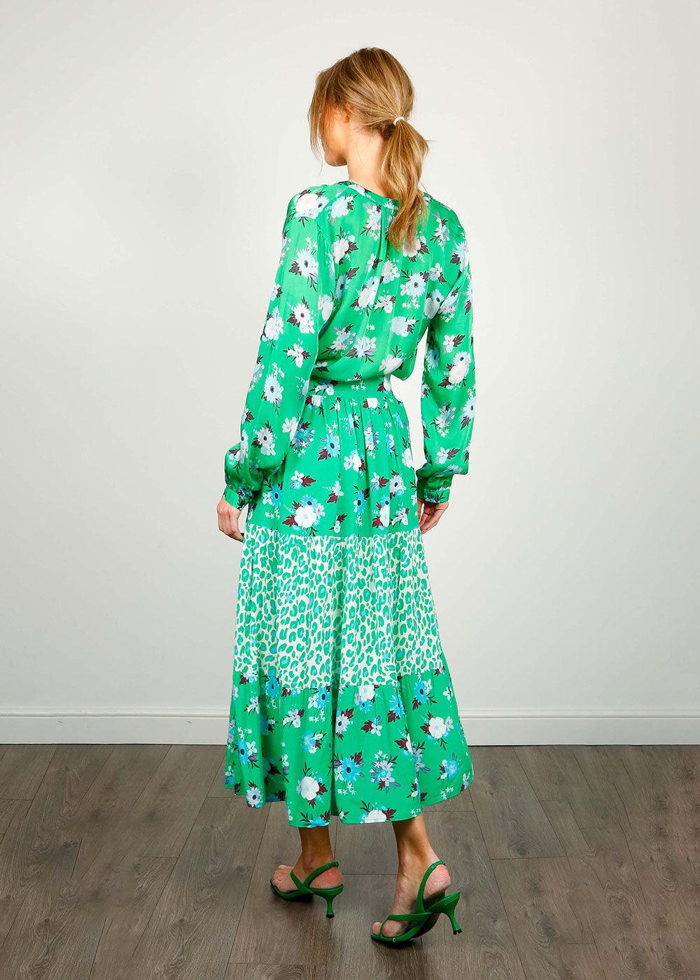 Erin Skirt - Leo/Blooms - Domino Style